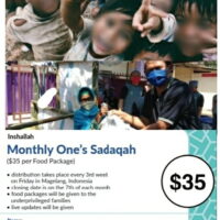 Monthly One's Sadaqah