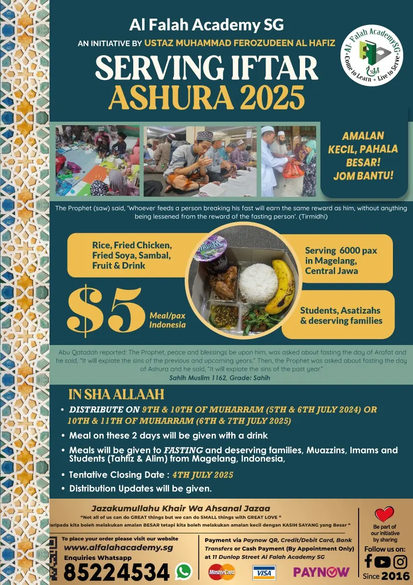 Serving Iftar Ashura 2025 Indonesia